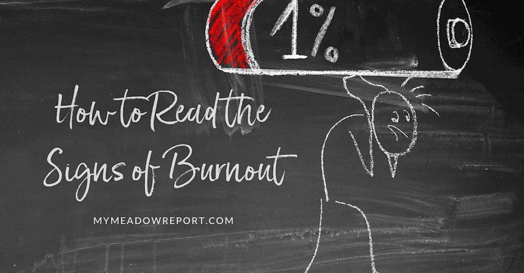 How To Read The Signs Of Burnout - Renée Fishman